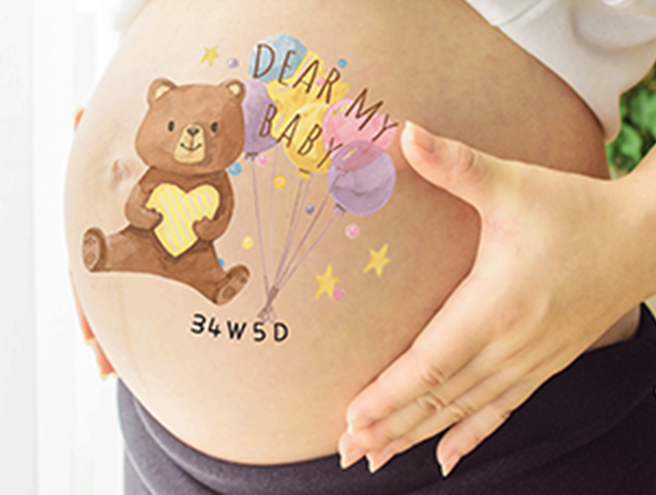 オリジナルマタニティフォトシール50名様